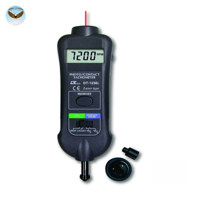 Máy đo tốc độ vòng quay tiếp xúc và bằng laze LUTRON DT-1236L (0.5 – 99.999 rpm)